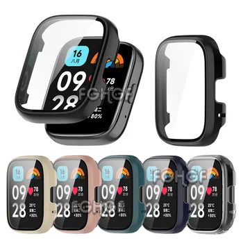 Защитный чехол для Redmi Watch 3 Активный бампер Защитная пленка из закаленного стекла для Xiaomi Redmi Watch 3 Аксессуары