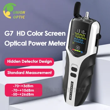 Измеритель мощности оптического волокна G7 от -70 до + 3/-70 до + 10/-50 до 26 дБм Портативный Тестер Оптического кабеля SF/FC/ST Дополнительный Разъем OPM