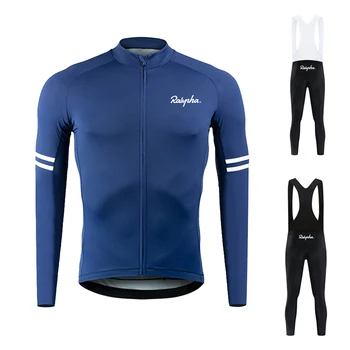 Изысканный комплект для велоспорта с длинным рукавом, высококачественная велосипедная рубашка, Горная велосипедная одежда, форма для шоссейных велосипедов Ropa Ciclismo