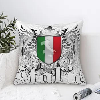 Итальянская гордость Бархатная наволочка для спальни, гостиной, декоративная подушка для спины в гостиной
