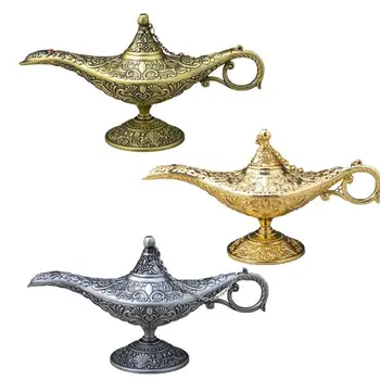 Классическая роскошная лампа Aladdin Magic Lantern из цинкового сплава, украшения, Рождественский подарок, инструменты для оформления Офисной столешницы