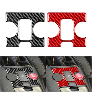 Кнопка аварийного освещения автомобиля, накладка, декоративная наклейка для Honda S2000 2004 2005 2006 2007 2008 2009