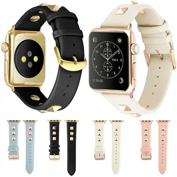 Кожаный Ремешок Для Apple Watch Band 45мм 41мм 44мм 40мм 42мм 38мм 49мм Ремешок Для Часов браслет iWatch Series Ultra 8 7 6 5 4 3 SE ремень
