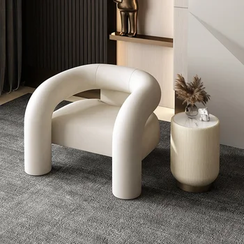 Кресло для гостиной, диван, скандинавский дизайн стула, Роскошное современное напольное кресло со спинкой, Удобная мебель для дома