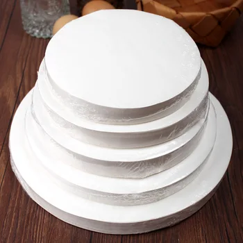 Круглая пергаментная бумага 100ШТ различных размеров для бумаги для выпечки, подходит для круглой формы для торта, круглого чизкейка, приготовления