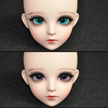 Круглые стеклянные глазные яблоки диаметром 14 мм, аксессуары для кукол BJD/SD Doll Eyeballs