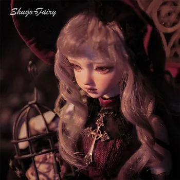 Кукла Shuga Fairy 1/4 Bariy BJD в винтажной красной юбке 