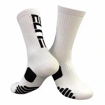 Летние баскетбольные носки с длинными трубками, дышащие утолщенные носки с полотенцем, мужские профессиональные спортивные носки для бега и велоспорта SH14