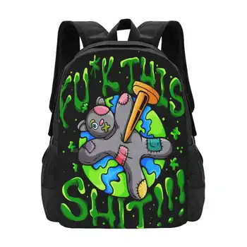 Модный дизайн с рисунком Fts, дорожный ноутбук, школьный рюкзак, сумка, милый, красочный, праздничный Джид