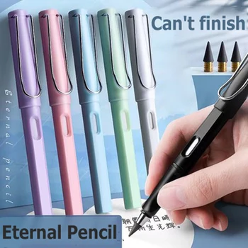 Набор карандашей HB Eternal Механический карандаш Супер дешевый, не нужно затачивать, легко протирается, сделай САМ, Корейские канцелярские принадлежности Kawaii, школьные принадлежности