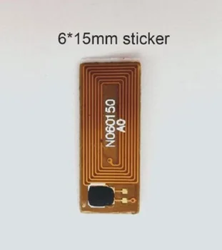 Наклейка с NFC-меткой FPC Ntag213 с чипом anti-metal, защита от температуры, водонепроницаемая наклейка с RFID-меткой, пассивная 13,56 МГц ISO14443A