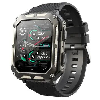 Наручные смарт-часы емкостью 380 мАч, поддерживают синхронизацию WeChat, Спортивные ранги, Цифровые часы с подсчетом шагов, 128 м, цифровые часы для занятий спортом на открытом воздухе