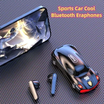 Новая Крутая Беспроводная Bluetooth-гарнитура TWS, Портативные Спортивные Автомобильные Hi-FI Наушники-вкладыши, Смарт-Сенсорные Наушники Со Светодиодным Дисплеем