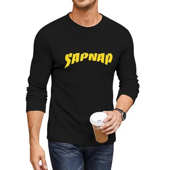 Новая длинная футболка с логотипом Sapnap, футболки для мальчиков, графическая футболка, Эстетическая одежда, футболка оверсайз, мужские футболки