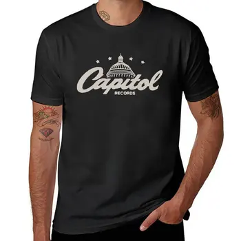 Новая футболка Capitol For Fas на заказ, футболки оверсайз, футболки оверсайз, эстетическая одежда, дизайнерская футболка для мужчин