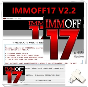 Новейшее программное обеспечение iMMOFF17 EDC17 Immo Off Ecu Программа НЕЙРОНАСТРОЙКИ Immoff17 Disabler Загрузка и установка видео-руководства по ремонту авто