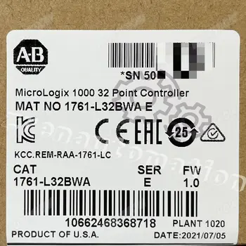 Новые запечатанные товары AB 1761-L32BWA SER E Micrologix 1000 с 32-точечным контроллером!