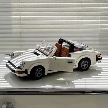 Новый белый гиперкар Супер гоночный автомобиль, подходящая техническая модель, строительные блоки, детские игрушки, подарки на День рождения 10 295 1458 шт.