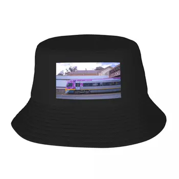 Новый поезд VLine в Бендиго направляется на Север, шляпа-ведро, шляпы в стиле хип-хоп, рейв, мужская роскошная женская пляжная шляпа, мужская шляпа