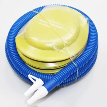 Ножной насос Портативный 4-дюймовый педальный воздушный насос с воздушным шаром для плавания Кольцевой насос