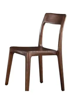 Обеденный стул Nordic из массива дерева, современный минималистичный домашний стул, креативный обеденный стул из ясеня, стул для ресторана со спинкой для взрослых