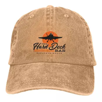 Однотонные папины шляпы Hard Deck Bar Женская шляпа с солнцезащитным козырьком Бейсболки Top Gun Maverick Film С козырьком