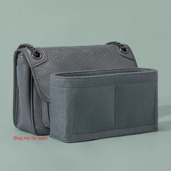 Органайзер-вставка для сумки, мягкая легкая внутренняя сумочка-портмоне, подходящая для подкладки сумки Niki 22 28 лет.