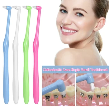 Ортодонтическая межзубная щетка для мягких зубов, Зубная нить для чистки полости рта, Уход за зубами