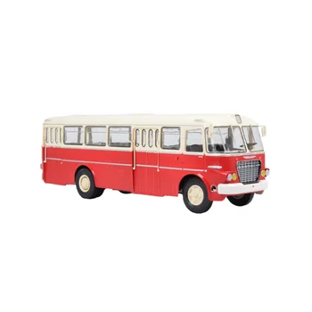Отлитый под давлением в масштабе 1/43 Восточногерманский Икарус-620 1958 Автобус, модель из сплава, коллекция автомобилей, подарок, игрушка, сувенир