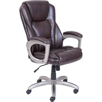 Офисное кресло из высокопрочной кожи Serta Memory Foam для коммерческого использования