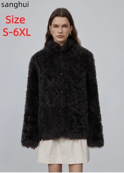 Пальто из меха Тосканы для женщин maxmara, короткое, новое женское пальто из меха 2023 года