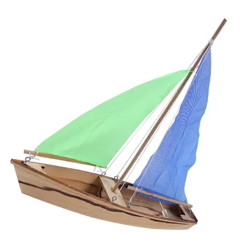 Парусная модель, мини-пазлы, детская деревянная лодка, игрушка для сборки парусника, поделки из дерева, игрушки для детей