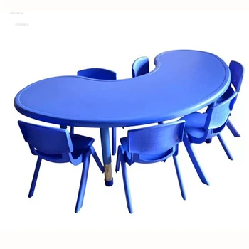 Пластиковые детские столы, домашние письменные столы, детская мебель, игровой стол для раннего обучения в детском саду, стол для приема пищи, подъемный стол для детей