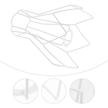 Подставка для светильника Металлическое кольцо Опора Винтажный абажур Рамка Проволочная крышка для стола с абажурами