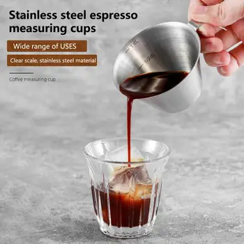 Полезные весы, Брызгозащищенная Питьевая Прочная Мерная чашка для кофе большой емкости