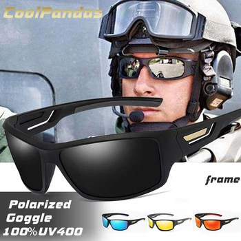 Поляризованные солнцезащитные очки HitTime, Мужские Дизайнерские Солнцезащитные очки HD для вождения, Модные мужские Очки для рыбалки, Мужские Спортивные солнцезащитные очки gafas de sol