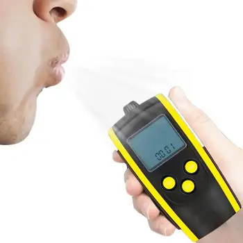 Портативный дыхательный тестер Алкотестер профессиональной точности для личного профессионального использования