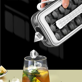 Пресс-форма для льда Многофункциональные Аксессуары для бара Чайник Пресс-форма для льда для коктейлей, поднос для виски, Приспособления для льда, Кухонная Кубическая машина