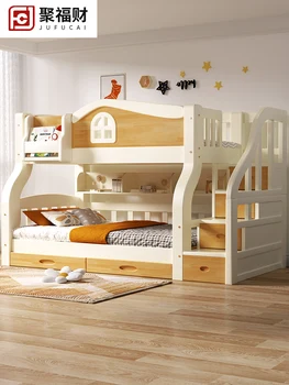 Простые высококачественные верхние и нижние спальные места для детской мебели