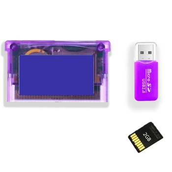 Прочный для картриджа Gba IDS NDS-NDSL 2 ГБ Устройство резервного копирования игр с USB-накопителем Super-Card адаптер для SD-флэш-карт