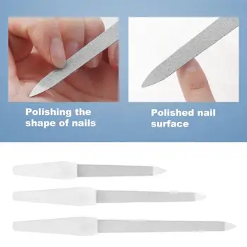 Прочный салонный буфер Многоразовая полировка ногтей Легкая палочка для полировки маникюра Пилочка для маникюра Пилочка для ногтей Инструменты для дизайна ногтей