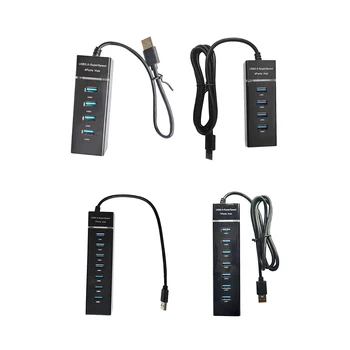 Разветвитель USB3.0, подключаемые компьютерные аксессуары, подключаемые и воспроизводимые для портативных ПК