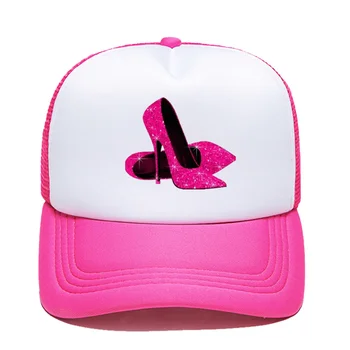 Рекламные кепки на высоком каблуке с логотипом, Регулируемые сетчатые шляпы, Бейсбольные кепки для дальнобойщиков для мальчиков, девочек, Мужчин, Женщин Оптом