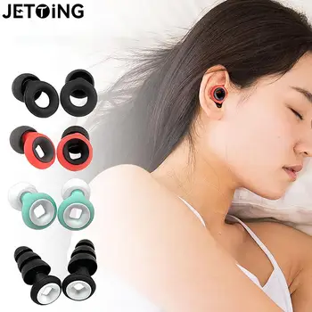Силиконовые беруши для плавания, шумоподавляющие наушники для сна, средства для шумоподавления, Звукоизоляционные беруши для ушей с шумоподавлением