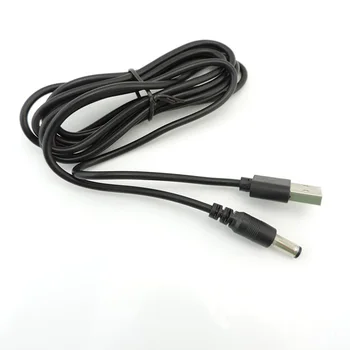 Соединительный провод DIY, кабель питания постоянного тока USB 2.0, штекер от A до DC, удлинитель, линия розетки 5,5 мм * 2,1 мм K5