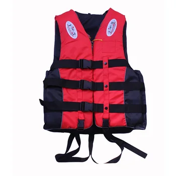 Спасательный жилет для взрослых на открытом воздухе, костюм для выживания с регулируемой плавучестью, детский спасательный жилет из полиэстера со свистком