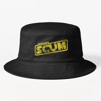 Ссылка на цитату из фильма Rebel Scum Bucke Bucket Hat Sun Boys Fishermans, дешевые уличные кепки, однотонные Модные черные спортивные кепки