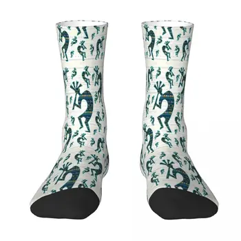 Танцевальные носки Kokopelli, мужские Женские чулки из полиэстера, Настраиваемый дизайн