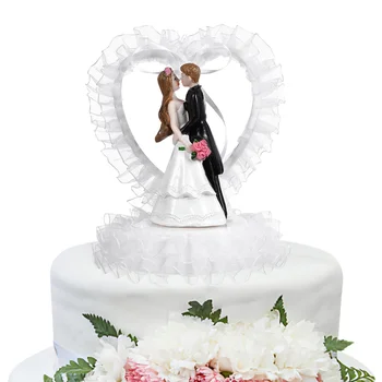 Украшение торта для новобрачных и жениха, украшение торта для пары на свадьбу, помолвку, юбилей мистера и миссис