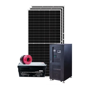 Фотоэлектрическая система мощностью 3 кВт для домашнего использования Автономный комплект солнечной системы Продукты солнечной энергии